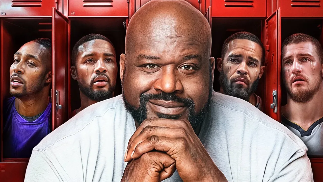 How Shaq Became The Biggest BULLY In the NBA — YouTube thumbnail design for Nonstop