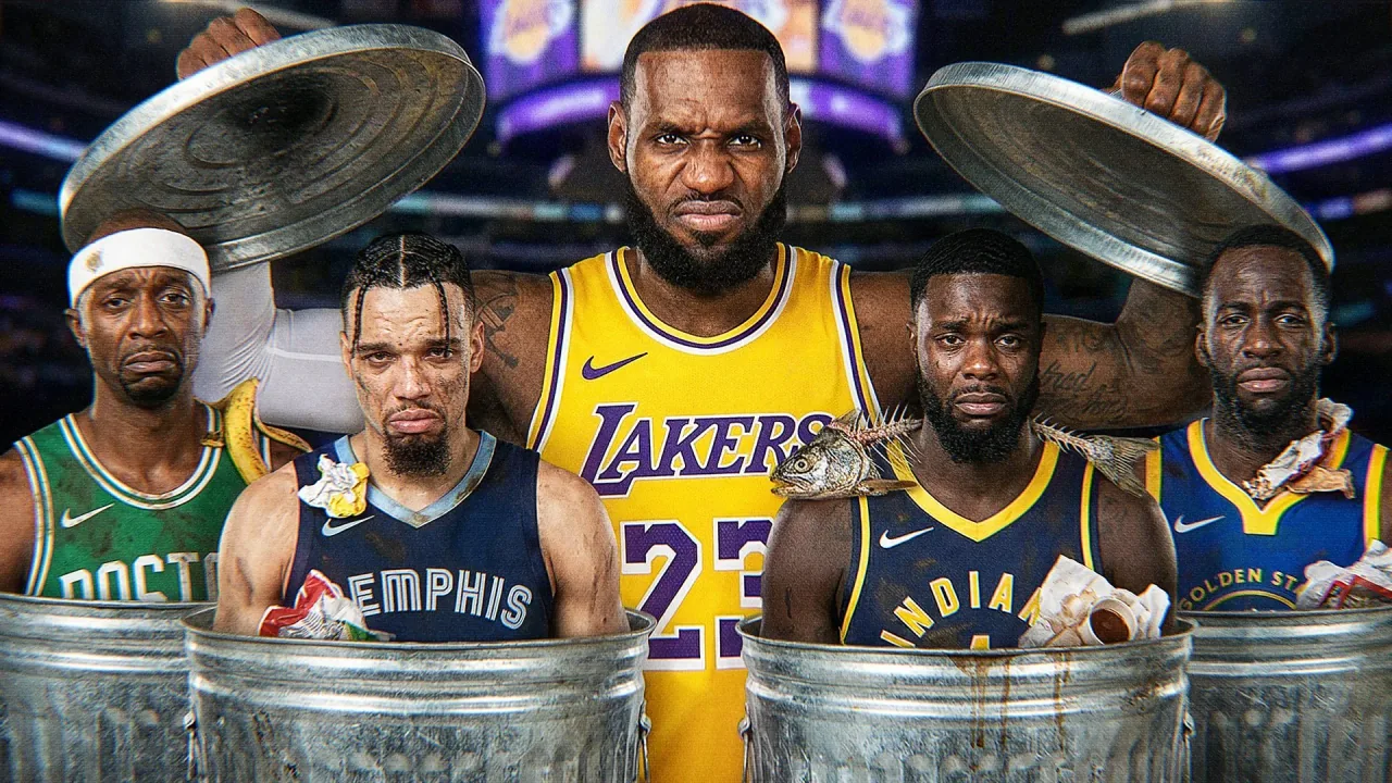 Players Who TESTED LeBron And Failed Miserably — YouTube thumbnail design for Nonstop