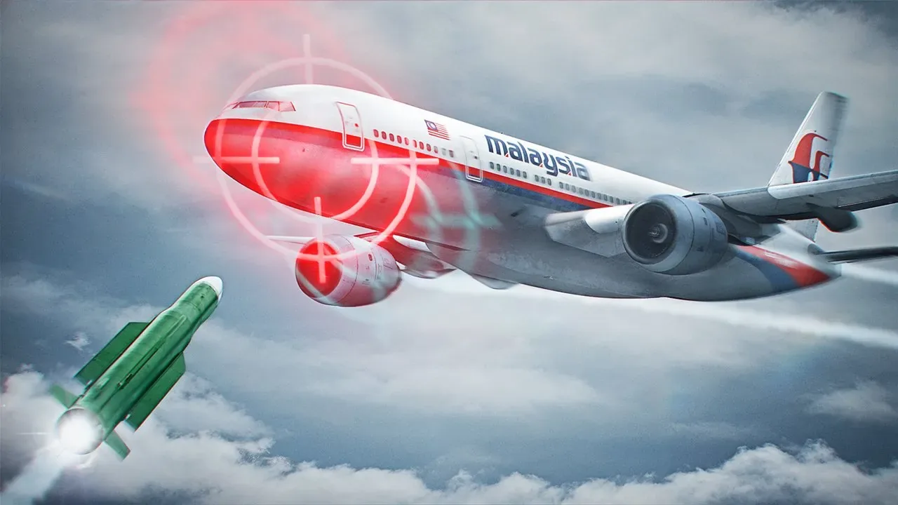 Shot Down Over Ukraine: The Sad Story of MH-17 — YouTube thumbnail design for Air Crash Investigation